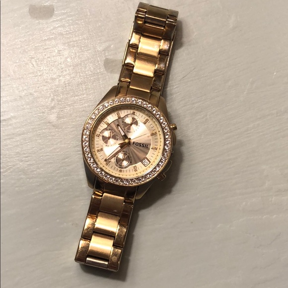 Fossil Accessories - Fossil Gold Watch